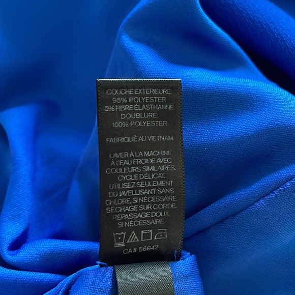 Express Cobalt Blue Cutout Dress Size 10. - Picture 11 of 11